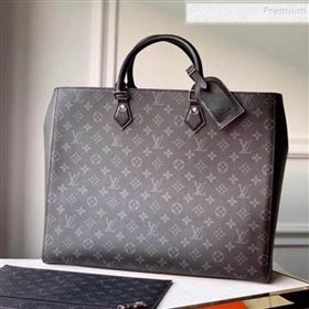 Louis Vuitton Mens Grand Sac Tote Monogram Eclipse Canvas M44733 2019 (KIKI-9121004)