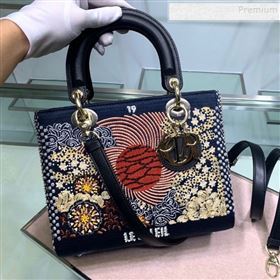 Dior Sun Lady Dior Medium Bag in Tarot Beaded Canvas 2019 (BF-9121934)