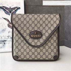 Gucci Neo Vintage GG Medium Messenger Bag 598604 Beige 2019 (DLH-9122123)