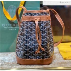 Goyard Petite Flot Bucket Bag Black/Brown 2020 (TS-20032019)