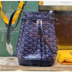 Goyard Petite Flot Bucket Bag Deep Blue 2020 (TS-20032025)