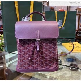 Goyard Alpin Mini Backpack Bag Burgundy 2020 (TS-20032038)