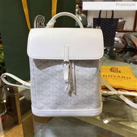 Goyard Alpin Mini Backpack Bag White 2020 (TS-20032039)