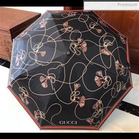Gucci umbrella for sun &amp; rain black (XA-873568)