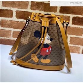Gucci GG Supreme Canvas Disney x Gucci Small Bucket Bag 602691 2020 (DHLL-20032312)
