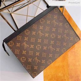 Louis Vuitton Monogram Canvas Pochette Voyage MM Pouch M47543 Brown 2019 (K-20032713)