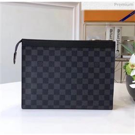 Louis Vuitton Damier Graphite Canvas Pochette Voyage MM Pouch N41696 2019 (K-20032716)