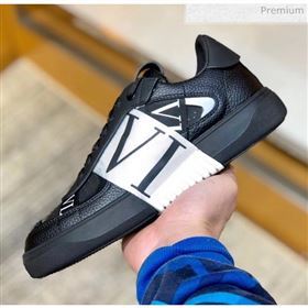Valentino Calfskin VL7N Sneaker with Bands For Women and Men Black 2020 (SY-20032702)