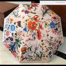 Gucci flora umbrella for sun &amp; rain  (XA-873573)