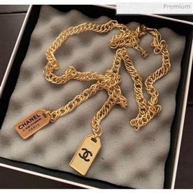 Chanel Metal Chain Belt/Necklace 2020 (YF-20040632)