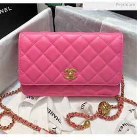 Chanel Metal Wallet on Chain WOC Bag AP1450 Rosy 2020 (JY-20040718)
