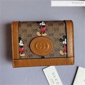Gucci Disney x Gucci Mickey Mouse Short Wallet 602534 2020 (DLH-20040726)