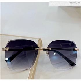 Cartier Crystal Leopard Sunglasses 97 2020 (A-20041037)