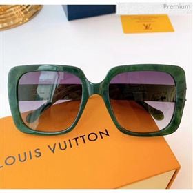 Louis Vuitton LV Rainbow Square Sunglasses Z1186E 135 2020 (A-20041075)