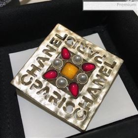 Chanel Square Metal Brooch 26 2020 (YF-20040651)