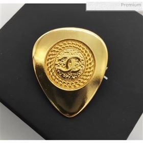 Chanel Brass Heart Brooch 33 2020 (YF-20040660)