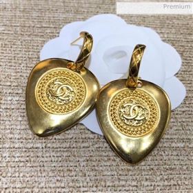 Chanel Brass Heart Earrings 35 2020 (YF-20040662)