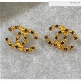 Chanel CC Brass Earrings 36 2020 (YF-20040663)