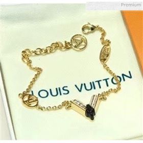 Louis Vuitton Black V Bracelet 02 2020 (YF-20040706)