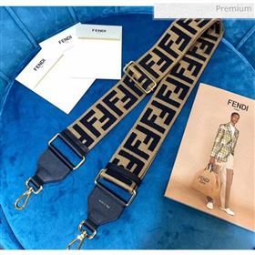 Fendi Strap You Shoulder Strap in Black FF Ribbon 2020 (CL-20041368)