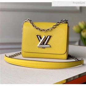 Louis Vuitton Epi Leather Twist Mini Bag M56119 Yellow 2020 (K-20041725)