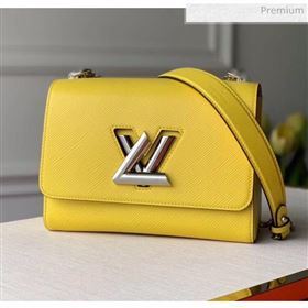 Louis Vuitton Epi Leather Twist MM Bag M56372 Yellow (K-20041726)
