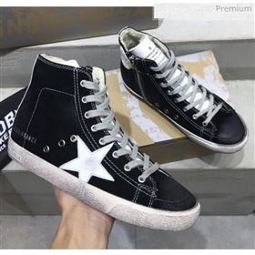 Golden Goose GGDB Calfskin Star Francy Sneaker Black 2020 (13-20041643)