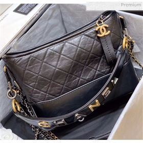 Chanel Medium CHANELS GABRIELLE Hobo Bag in Aged Calfskin AS1582 Black 2020(Top Quality) (SY-20042229)