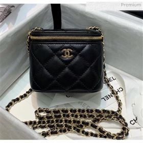 Chanel Mini Vanity with Classic Chain AP1340 Black 2020 (SS-20042502)