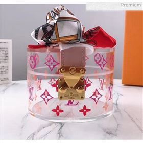 Louis Vuitton Plexiglass Scott Box Pink GI0362(exclude bandeau) (YL-20042426)