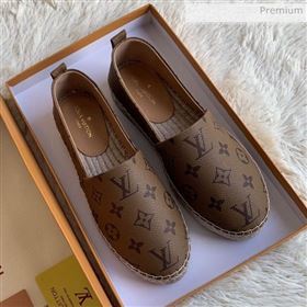 Louis Vuitton Monogram Espadrilles Light Coffee 2019 (For Women and Men) (MD-0022507)