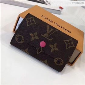 Louis Vuitton Monogram Canvas 6 Key Holder M60705 Red (KI-0022402)