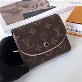 Louis Vuitton Ariane Monogram Canvas Compact Wallet Pink (KI-0022408)