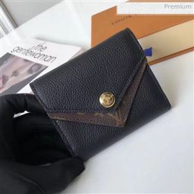 Louis Vuitton Double V Compact Wallet M64420 Black  (KI-0022409)