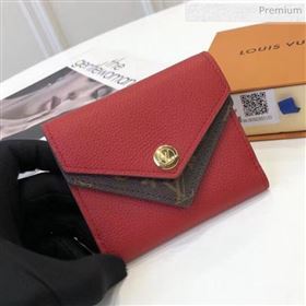 Louis Vuitton Double V Compact Wallet M64419 Red  (KI-0022410)