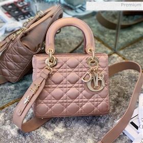 Dior Small My ABCDior Saint Silk Bag Pink 2020 (XXG-0030104)