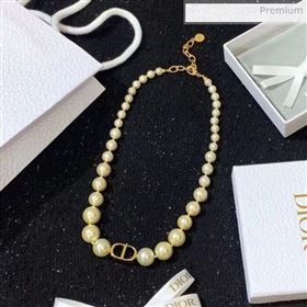 Dior CD Pearl Necklace 2020 (YF-0030416)