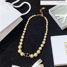 Dior CD Pearl Necklace 2020 (YF-0030416)