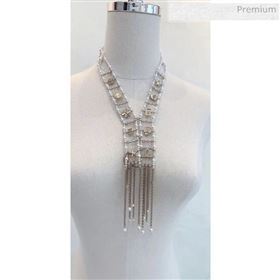 Chanel Wide Y Tassel Necklace 2020 (YF-0030418)