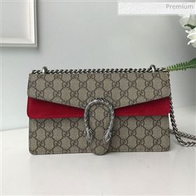 Gucci Dionysus GG Canvas Small Shoulder Bag 499623 Red 2020 (DLH-20030831)