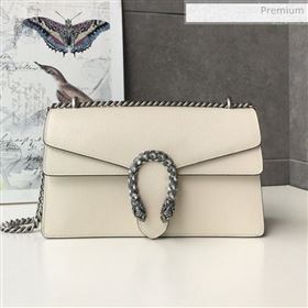 Gucci Dionysus Pig-Grained Leather Small Shoulder Bag 400249 White (DLH-20031127)