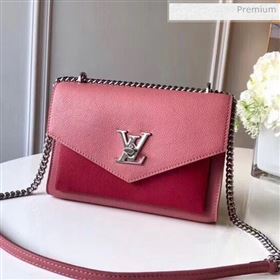 Louis Vuitton Mylockme BB Schoolbag Shaped Shoulder Bag M51492 Pink/Red 2020 (KI-20031116)