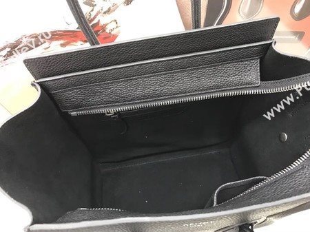 Celine Luggage Micro Tote Bag Original Leather CLY33081M Black