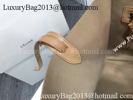 Celine Luggage Phantom Tote Bag Smooth Leather CT3372 Apricot