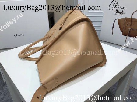 Celine Luggage Phantom Tote Bag Smooth Leather CT3372 Apricot