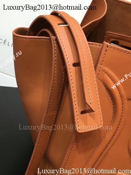 Celine Luggage Phantom Tote Bag Smooth Leather CT3372 Brown