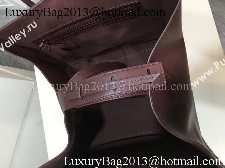 Celine Luggage Phantom Tote Bag Smooth Leather CT3372 Wine