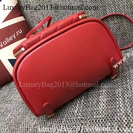 Chanel Original Leather Backpack CHA2590 Red