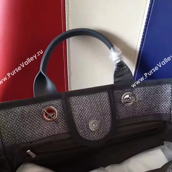 Chanel Deauville Tote Bag Original Canvas Leather A68047-5
