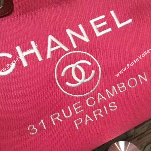 Chanel Large Canvas Tote Shopping Bag CNA1679 Pink